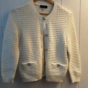 Tahari kneaded sweater